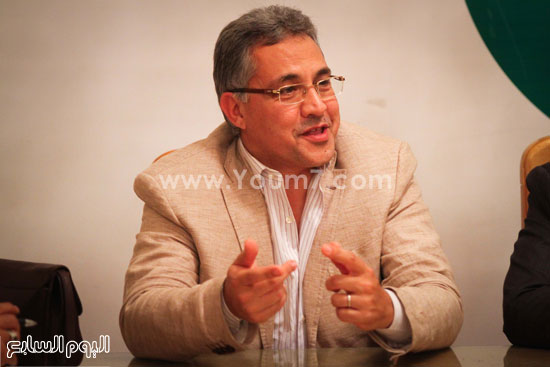  المهندس أحمد السجينى عضو الهيئة العليا لحزب الوفد -اليوم السابع -5 -2015