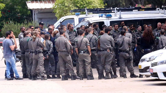 	تأهب الشرطة الإسرائيلية لمواجهة المسيرة -اليوم السابع -5 -2015