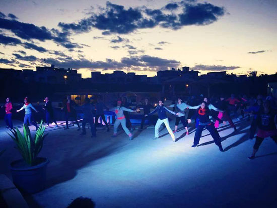 جانب من مهرجان رقص الزومبا -اليوم السابع -5 -2015