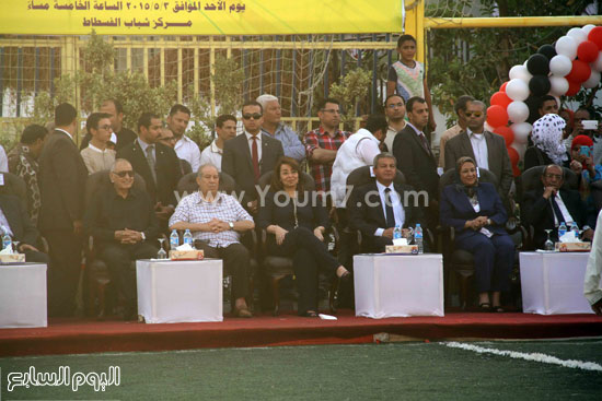 	وزيرا التضامن والشباب والرياضة خلال إطلاق مبادرة 