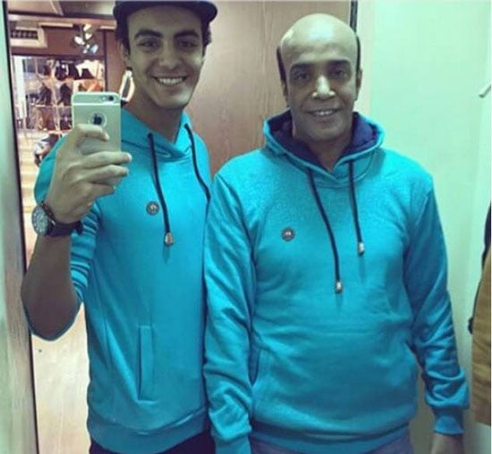 عبد الرحمن مع والده -اليوم السابع -5 -2015