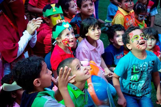 الأطفال المشاركون فى الحفل. -اليوم السابع -5 -2015