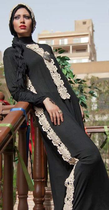 	العباءة بلمسات شبابية أنيقة  -اليوم السابع -5 -2015
