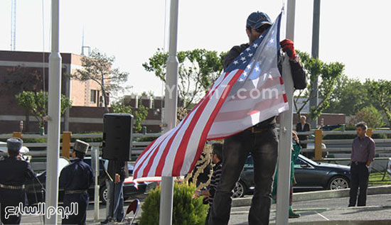  	إيران ترفع العلم الأمريكى لأول مرة فى مهرجان سينمائى -اليوم السابع -5 -2015