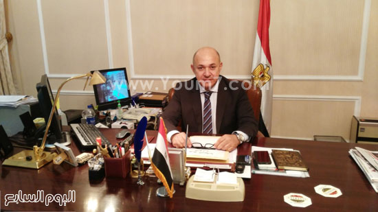 السفير شريف البديوى القنصل العام المصرى فى دبى والإمارات الشمالية -اليوم السابع -5 -2015