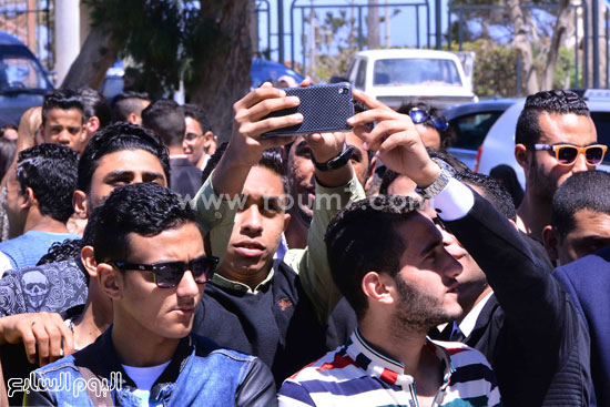 Selfie قبل الاختبار -اليوم السابع -5 -2015
