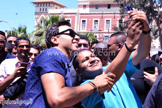 Selfie مع أحمد فهمي -اليوم السابع -5 -2015
