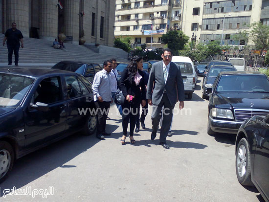 	الصحفيون يلاحقون سما المصرى -اليوم السابع -5 -2015
