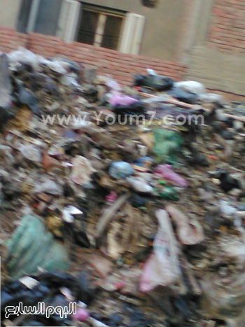 القمامة تحاصر المدرسة -اليوم السابع -5 -2015