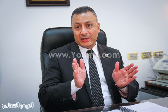 العميد حسن أبو العلا مدير شرطة الإنتربول المصرى -اليوم السابع -5 -2015