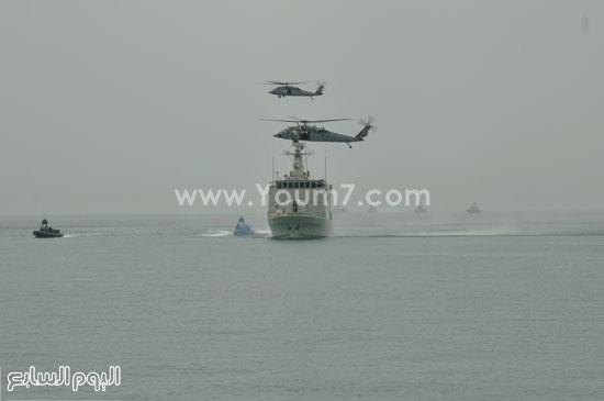  وحدات القوات البحرية تشارك فى التدريب المصرى البحرينى حمد 1  -اليوم السابع -5 -2015