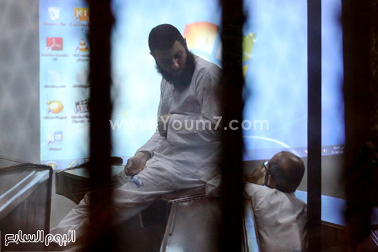 	المتهمون أثناء نظر جلسات القضية -اليوم السابع -5 -2015