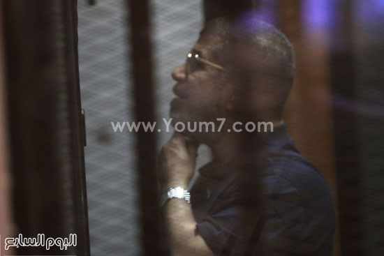 	محمد مرسى أثناء متابعة سير الجلسة -اليوم السابع -5 -2015