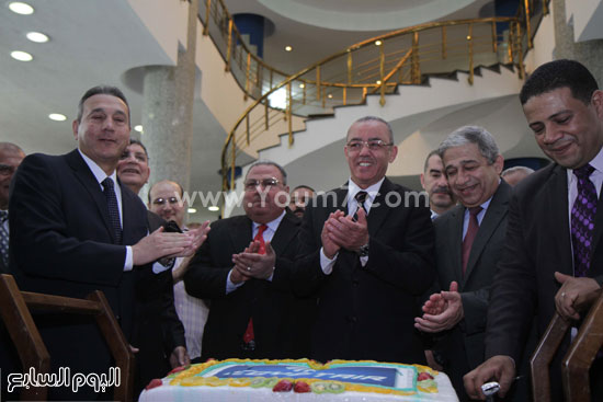 	وزير الطيران خلال مشاركته فى افتتاح المرحلة الأولى لمتحف مصر للطيران  -اليوم السابع -5 -2015