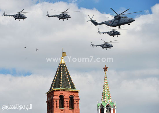 بروفة احتفال الطائرات الروسية -اليوم السابع -5 -2015