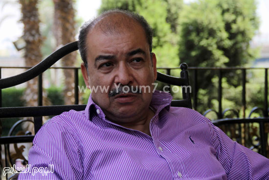  ابراهيم يوسف عضو مجلس الإدارة  بمركز شباب الجزيرة  -اليوم السابع -5 -2015
