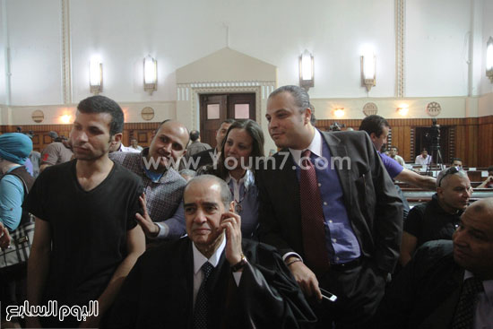 الديب فى جلسة الطعن على براءة مبارك فى قتل المتظاهرين -اليوم السابع -5 -2015