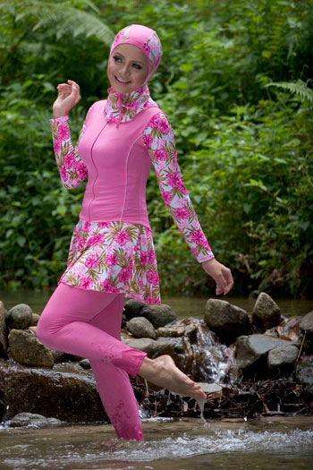 أشكال لمايوهات المحجبات -اليوم السابع -5 -2015