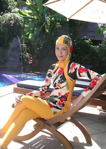 أشكال لمايوهات المحجبات -اليوم السابع -5 -2015