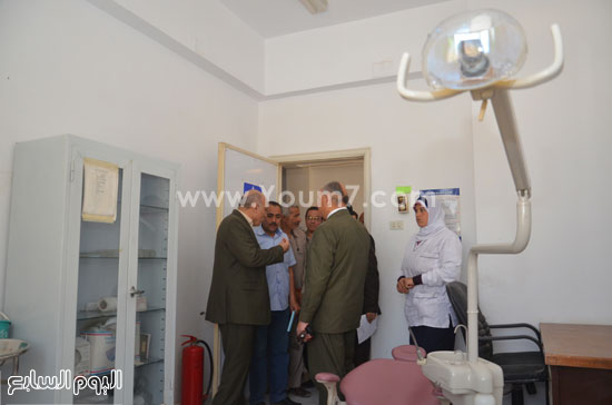 السكرتير العام يتفقد مستشفى غياضة الشرقية  -اليوم السابع -5 -2015
