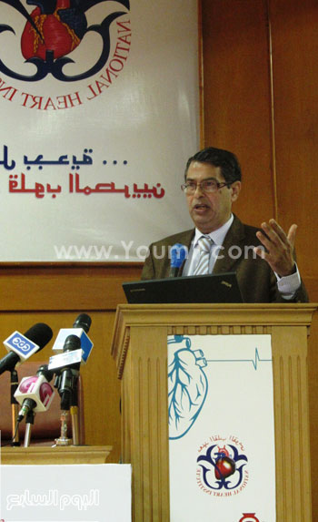 الدكتور باسم صبحى يلقى كلمته -اليوم السابع -5 -2015