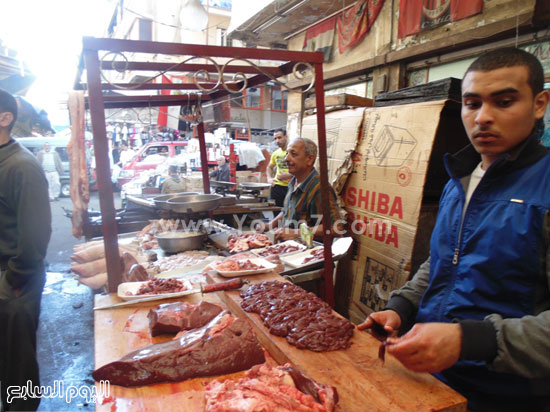 ركود فى بيع اللحوم بعد ارتفاع جميع الأسعار -اليوم السابع -5 -2015