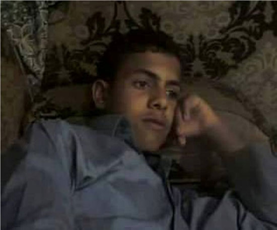 الطالب المتوفى سالم على مبارك -اليوم السابع -5 -2015