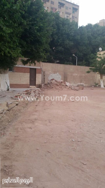 هدم أجزاء من ملعب تنس الترسانة  -اليوم السابع -5 -2015