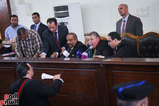 1محاكمة المتهمين فى فض اعتصام رابعة (40)