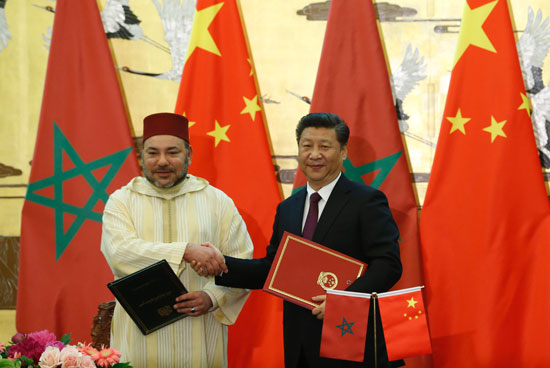 محمد السادس العاهل المغربى يصل بكين فى زيارة رسمية للصين (3)