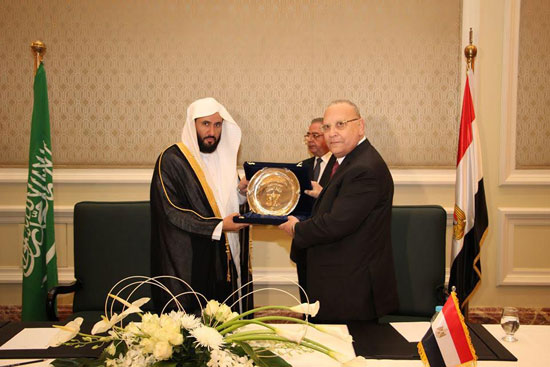 برتوكول تعاون بين وزارتى العدل المصرية والسعودية لتفعيل إتفاقية الرياض (3)