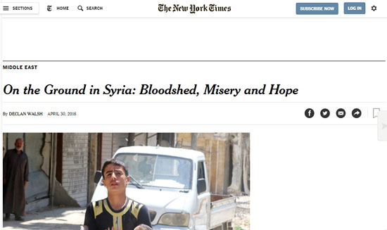 الصحف الأمريكية ، نيويورك تايمز ، العراق ، داعش (1)
