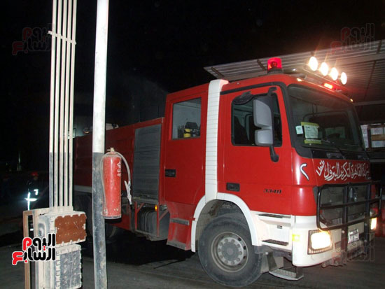 تجربة إطفاء وهمية بشركة التعاون للبترول بطنطا (9)