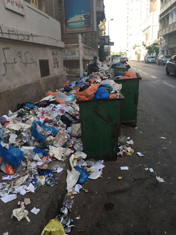 انتشار القمامة فى شارع فؤاد (3)