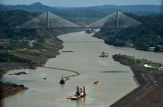 استعدادات ضخمة لافتتاح التوسعات الجديدة لـ قناة بنما  (18)