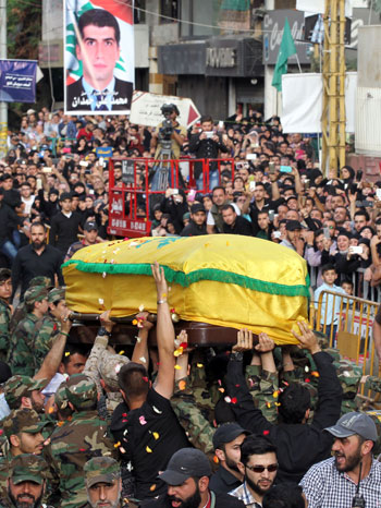 مصطفى بدر الدين ، لبنان ، حزب الله ، سوريا ، جنازة ، حسن نصر الله ، جنوب بيروت (10)