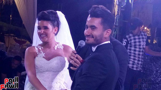  حفل زفاف ابنة طارق عجمى مدير المراسلين بالأخبار (6)