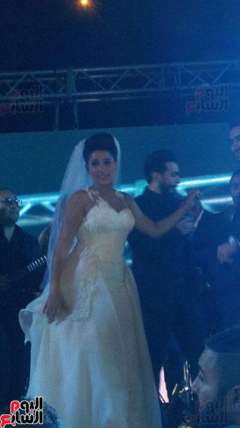  حفل زفاف ابنة طارق عجمى مدير المراسلين بالأخبار (1)