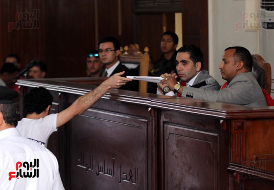 محاكمة أحمد دومة ومحمد عادل (6)