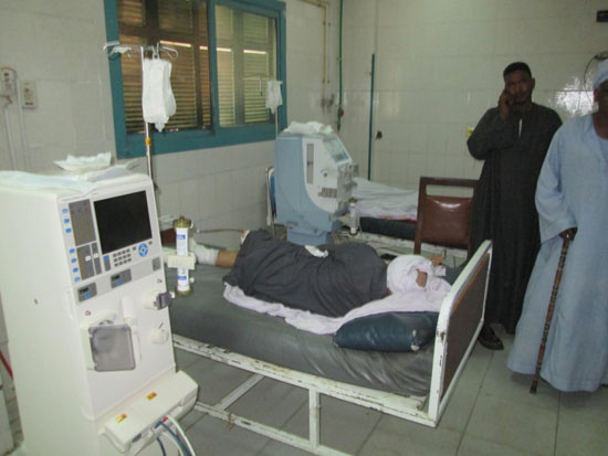 إضراب مرضى الفشل الكلوى بكوم أمبو (3)