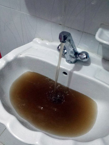 تلوث مياه الشرب بمدينة القرين (1)