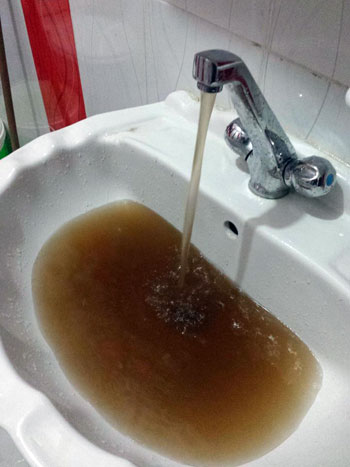 تلوث مياه الشرب بمدينة القرين (2)