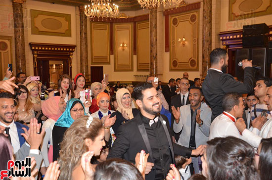 حفل زفاف شقيقة عمرو وأحمد سعد (2)