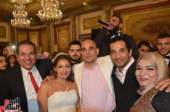 حفل زفاف شقيقة عمرو وأحمد سعد (15)