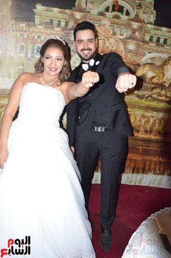 حفل زفاف شقيقة عمرو وأحمد سعد (26)