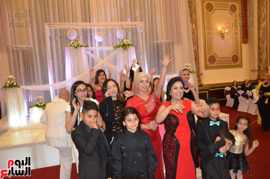 حفل زفاف شقيقة عمرو وأحمد سعد (28)