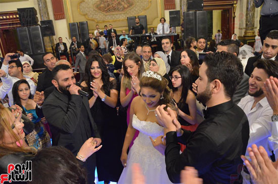 حفل زفاف شقيقة عمرو وأحمد سعد (34)