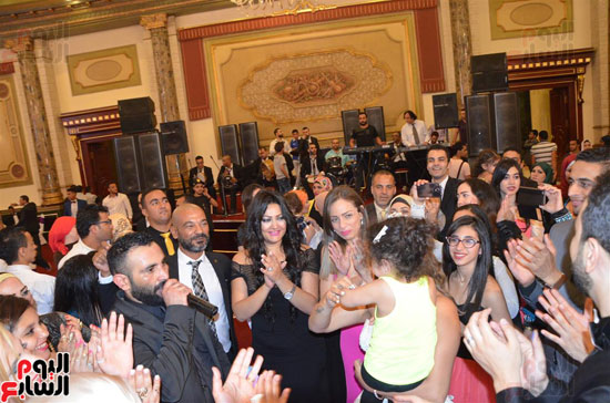 حفل زفاف شقيقة عمرو وأحمد سعد (35)