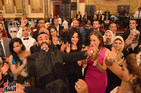 حفل زفاف شقيقة عمرو وأحمد سعد (37)