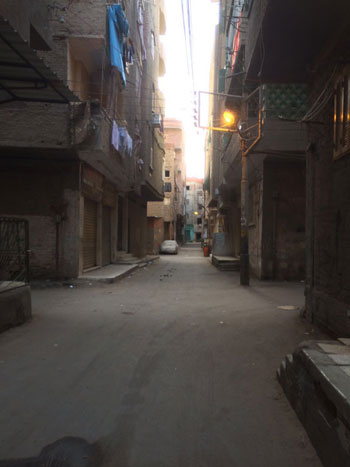 إنارة أعمدة الكهرباء صباحاً فى سمنود (2)